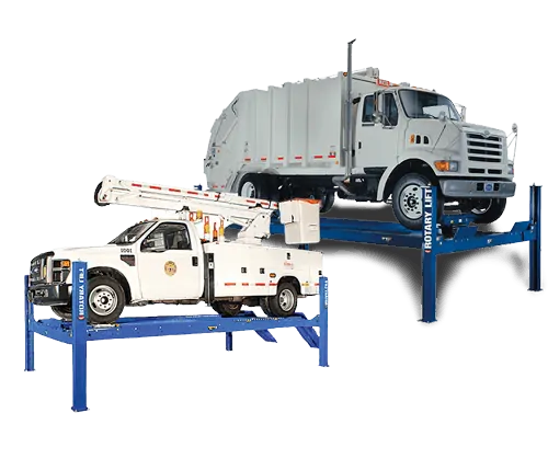 rotary lift 4 post car and truck auto lift