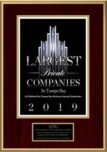 Largest Private Company Tampa 2019